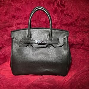 1999 Black Noir Hermes Birkin Bag